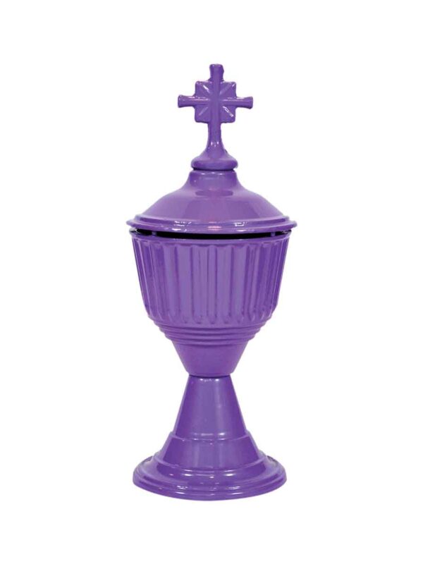 [001-U1] Λιβανιστήρι Στρογγυλό ↨19cm x ↔Φ8cm