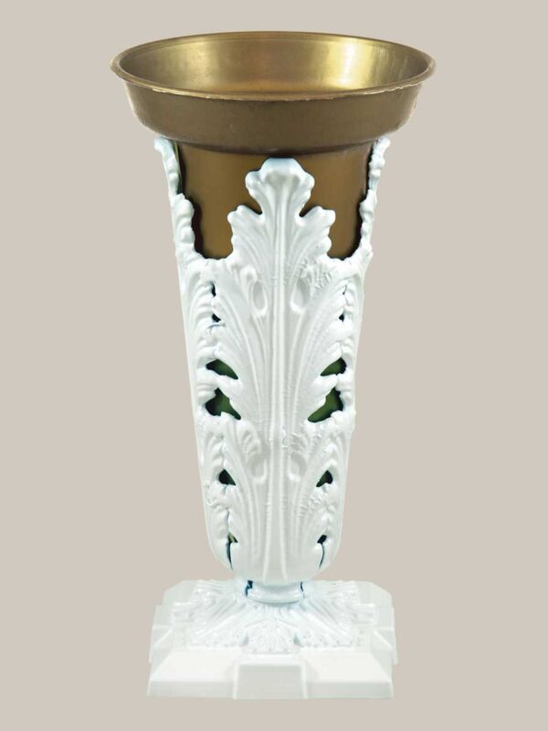 [051-W1] Ανθοδοχείο Φύλλο ↨29cm x ↔12cm